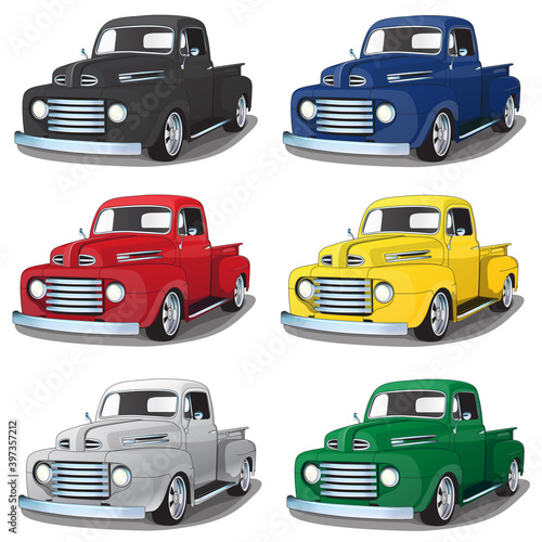 1940's Classic Pickup Truck in several colors