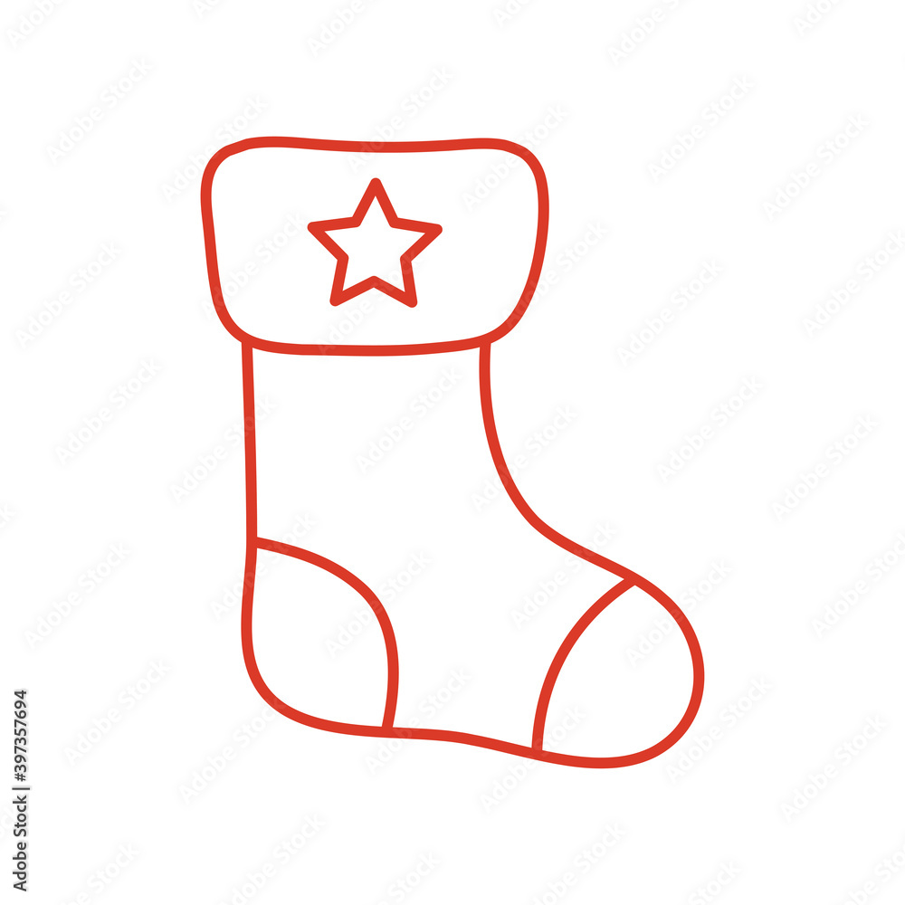 winter boot with star icon vector design winter boot with star icon vector design
