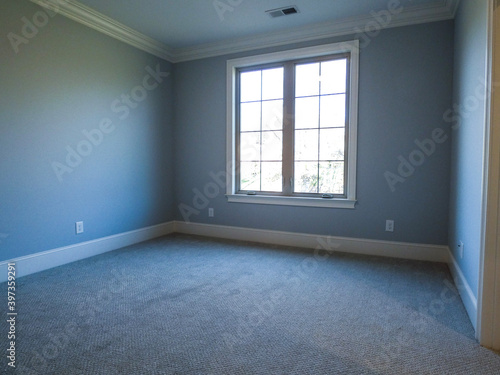 empty room with windows