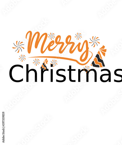 merry christmas/logo for business