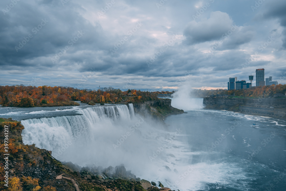 View of American Falls, in Niagara Falls, New York View of American Falls, in Niagara Falls, New York
