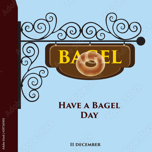 Street sign Bagel