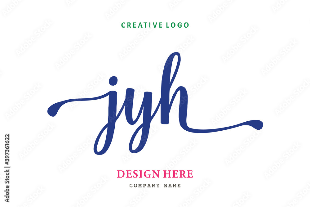 JYH lettering logo is simple, easy to understand and authoritative JYH lettering logo is simple, easy to understand and authoritative