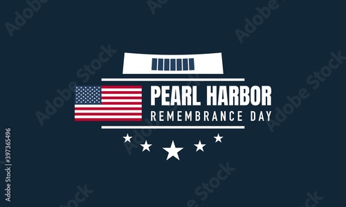 Pearl Harbor Remembrance Day Background.