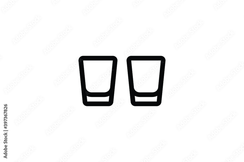Addiction Outline Icon - Drink Addiction Outline Icon - Drink