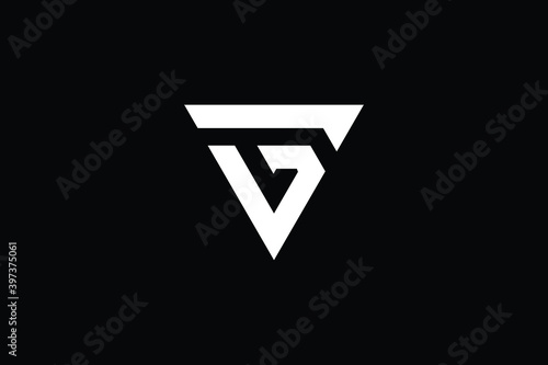 Free Download VG logo letter design on luxury background. GV logo monogram initials letter concept. VG icon logo design. GV elegant and Professional letter icon design on black background. V G GV VG - GFXLoad