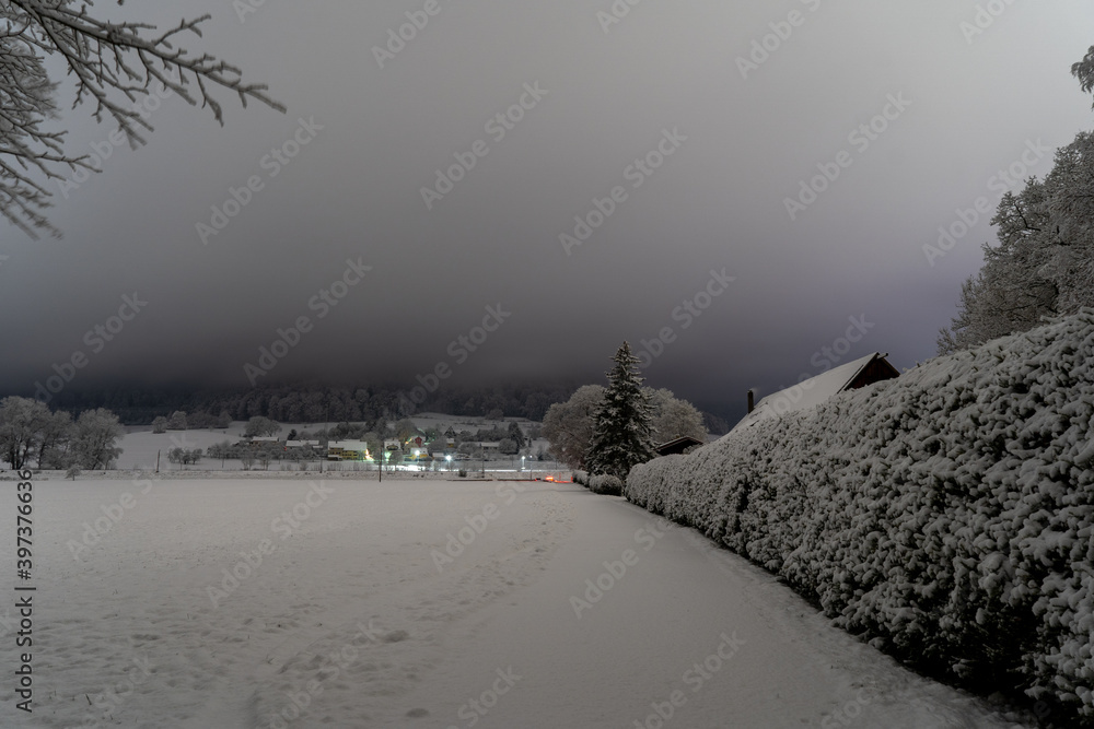 Winter in Rietheim-Weilheim bei Tuttlingen Winter in Rietheim-Weilheim bei Tuttlingen