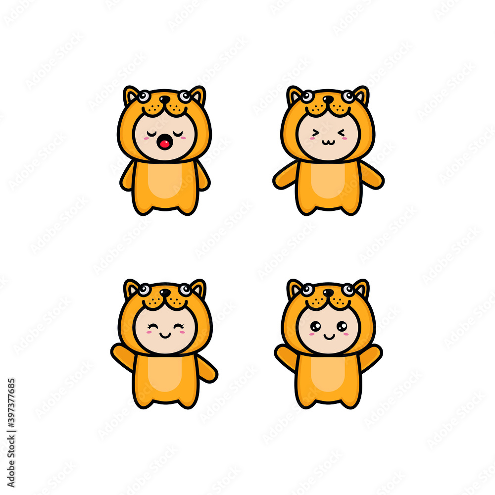 Vector illustration character design outline of cat.Draw doodle style. Vector illustration character design outline of cat.Draw doodle style.