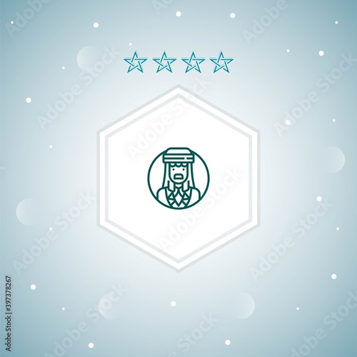     arab vector icons illustration