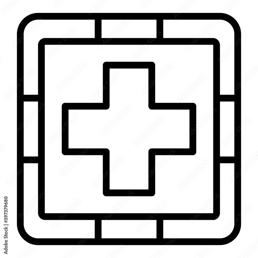 Pharmacy sign icon. Outline pharmacy sign vector icon for web design isolated on white background Pharmacy sign icon. Outline pharmacy sign vector icon for web design isolated on white background