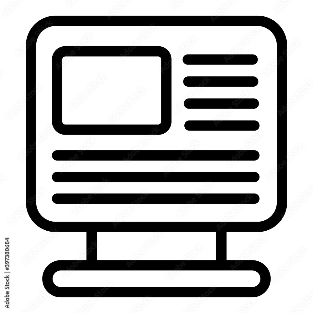 Jobs website icon. Outline jobs website vector icon for web design isolated on white background Jobs website icon. Outline jobs website vector icon for web design isolated on white background