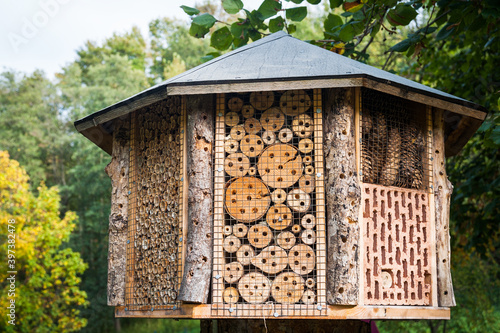 Insect Hotel at a parkland area