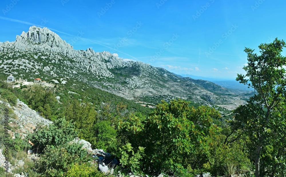Croatia-view of a Church of St. Frane in the Velebit National Park Croatia-view of a Church of St. Frane in the Velebit National Park