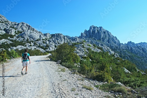 Croatia-view of a mountains in the Velebit National Park