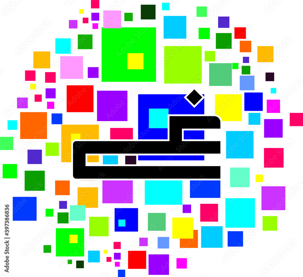 Arabic Calligraphy Alphabet letters or Stylized font style, colorful ...