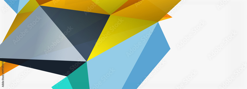 3d mosaic abstract backgrounds, low poly shape geometric design 3d mosaic abstract backgrounds, low poly shape geometric design