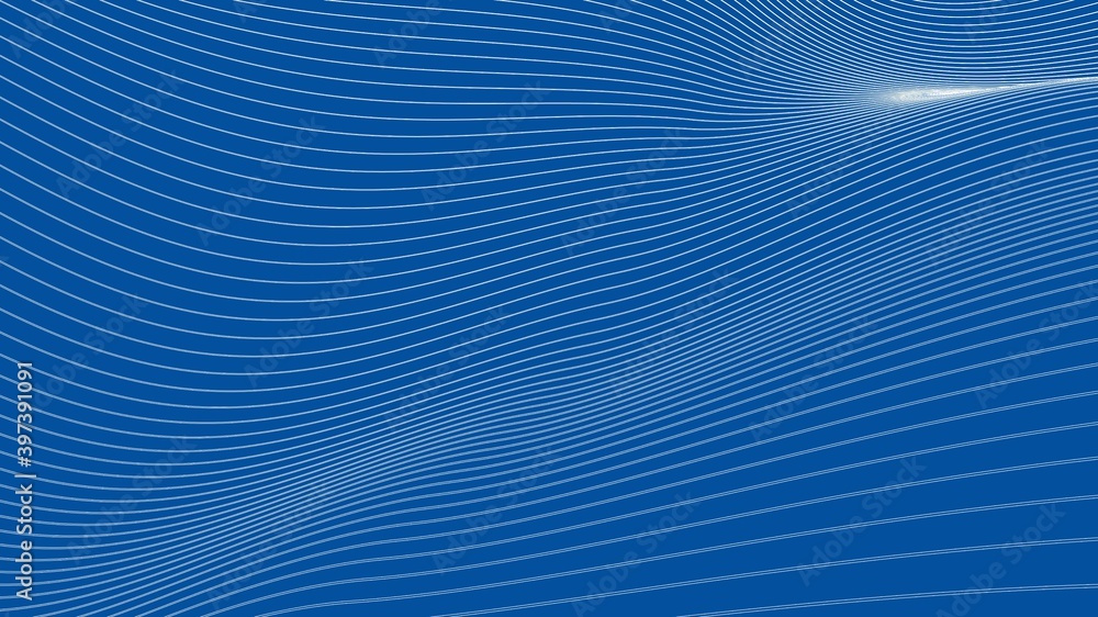 Modern background of waves. Vector
