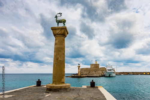 The Gate of Marina in Rhodes Island