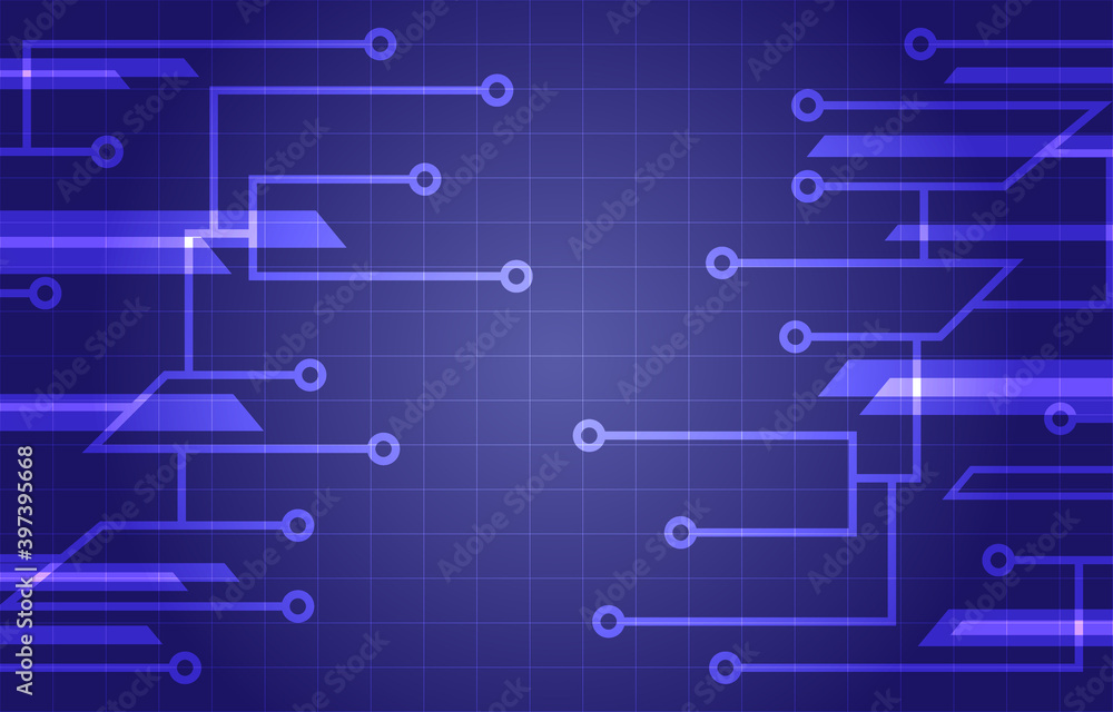 pattern Technology Abstract blue Background