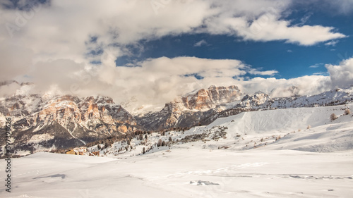Italian Dolomites ready for winter season © zakaz86