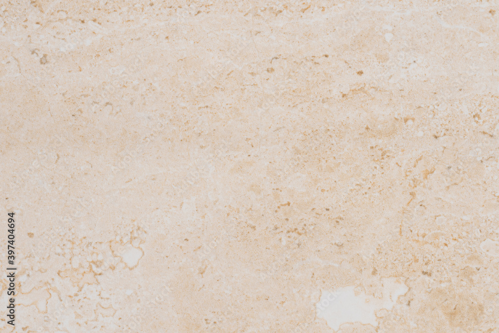 Fototapeta premium Light beige marble background. Abstract texture