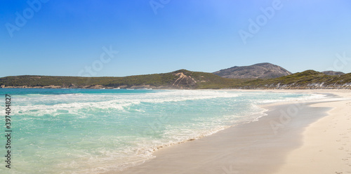 The beautiful Lucky Bay in the Cape Le Grand National Park east of Esperance  Western Australia