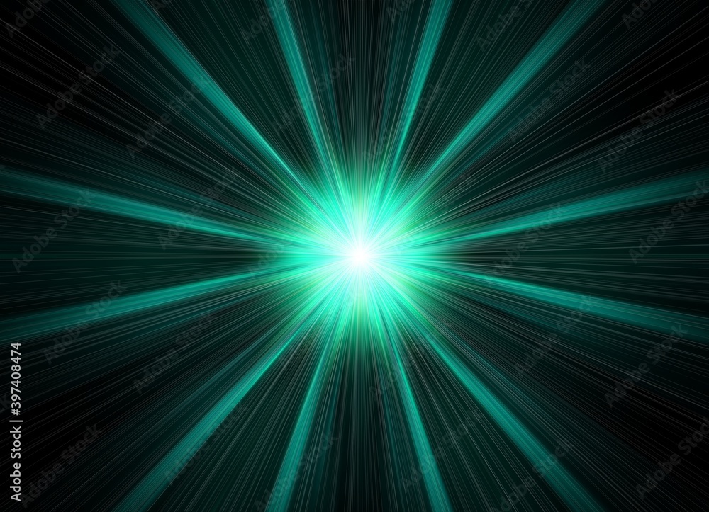 Fototapeta premium abstract background with rays