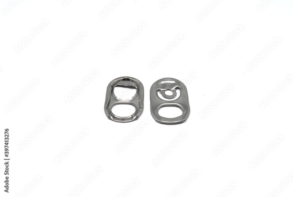 Metal can cap isolated on white background Metal can cap isolated on white background