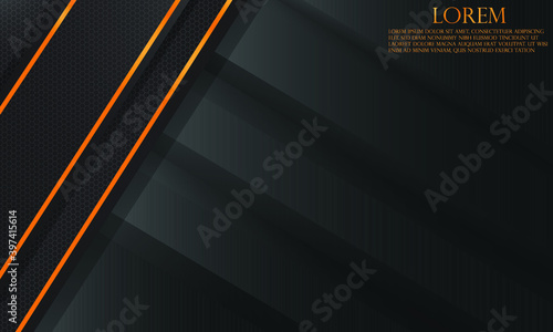 high quality luxury black gold background with minimalist concept