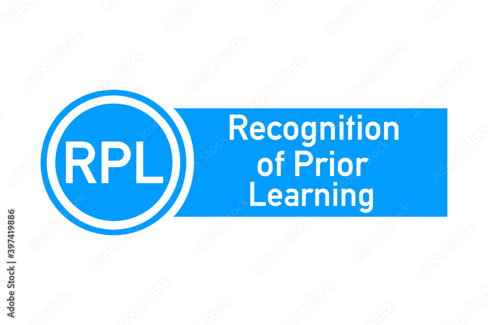 rpl-recognition-of-prior-learning-symbol-stock-illustration-adobe-stock