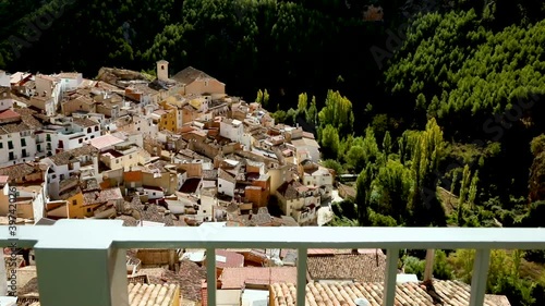 Town. Bogarra, small town of Spain in the Sierra del Segura Slide photo
