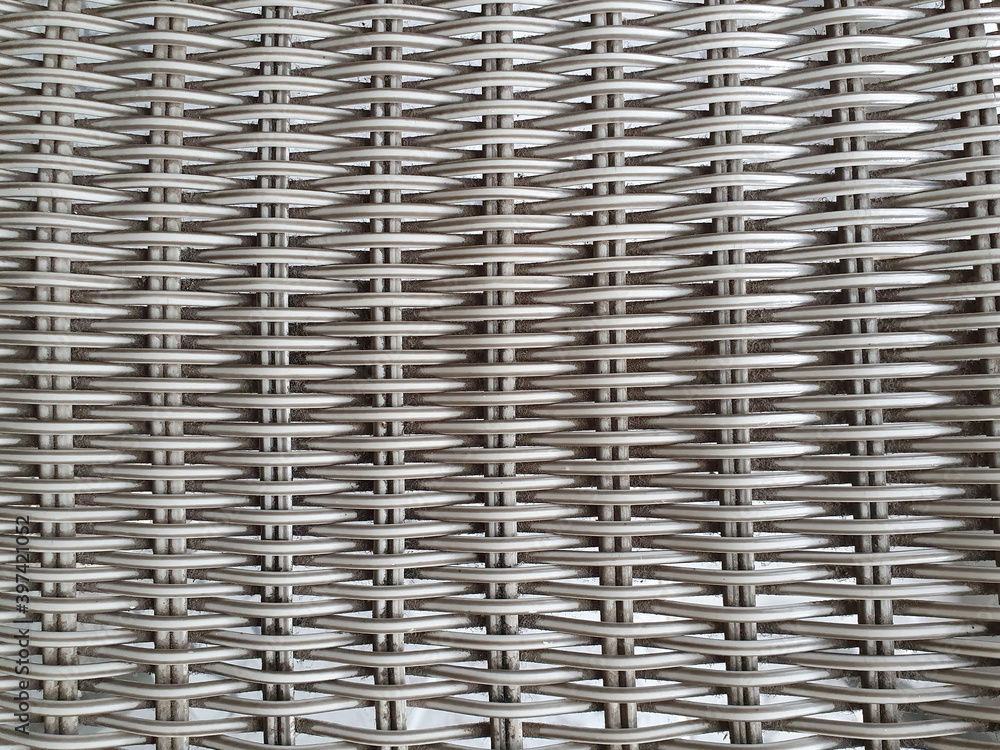 Woven rattan pattern, rattan furniture, texture background close-up. Artificial rattan pattern (Synthetic rattan).Background of basket structure close-up. Furniture backdrop
Woven rattan pattern, rattan furniture, texture background close-up. Artificial rattan pattern (Synthetic rattan).Background of basket structure close-up. Furniture backdrop