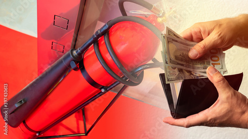 Sale of fire extinguishers....