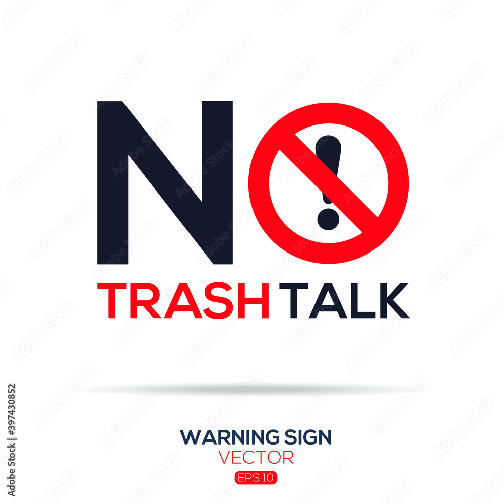 Trash Talk Images – Browse 25 Stock Photos, Vectors, and Video