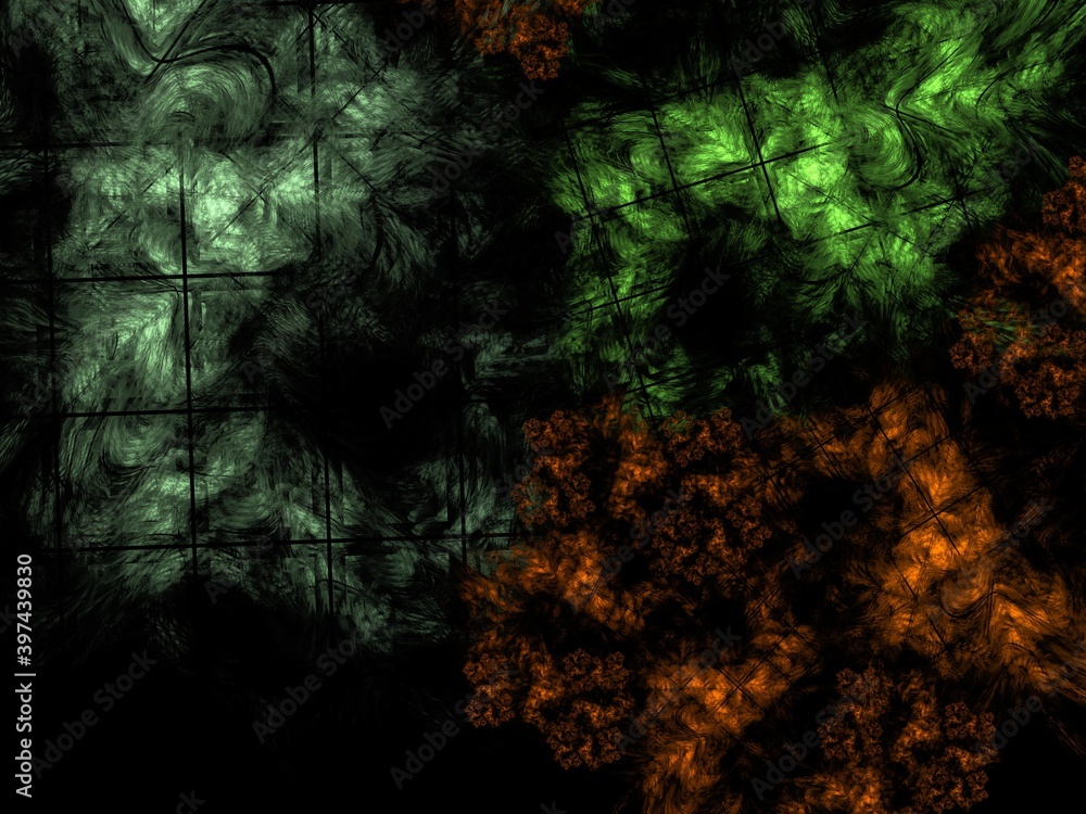 Fototapeta premium Imaginatory fractal background Image
