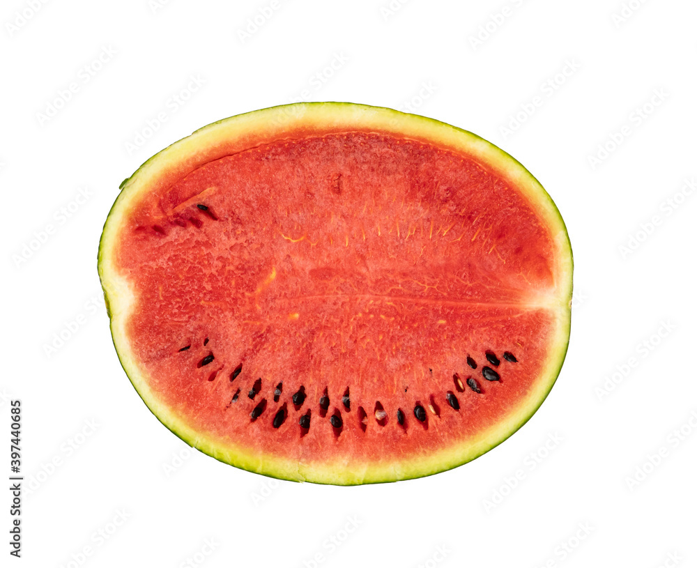 watermelon on white background. watermelon on white background.