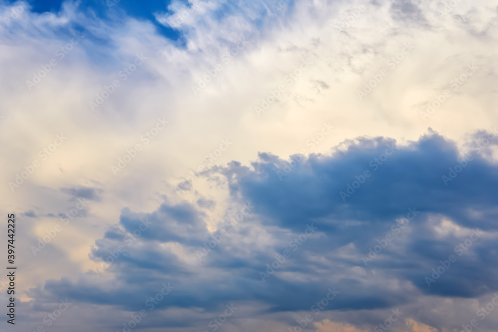 natural background - cumulonimbus cloud in the morning sky natural background - cumulonimbus cloud in the morning sky