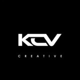 KCV Letter Initial Logo Design Template Vector Illustration	
