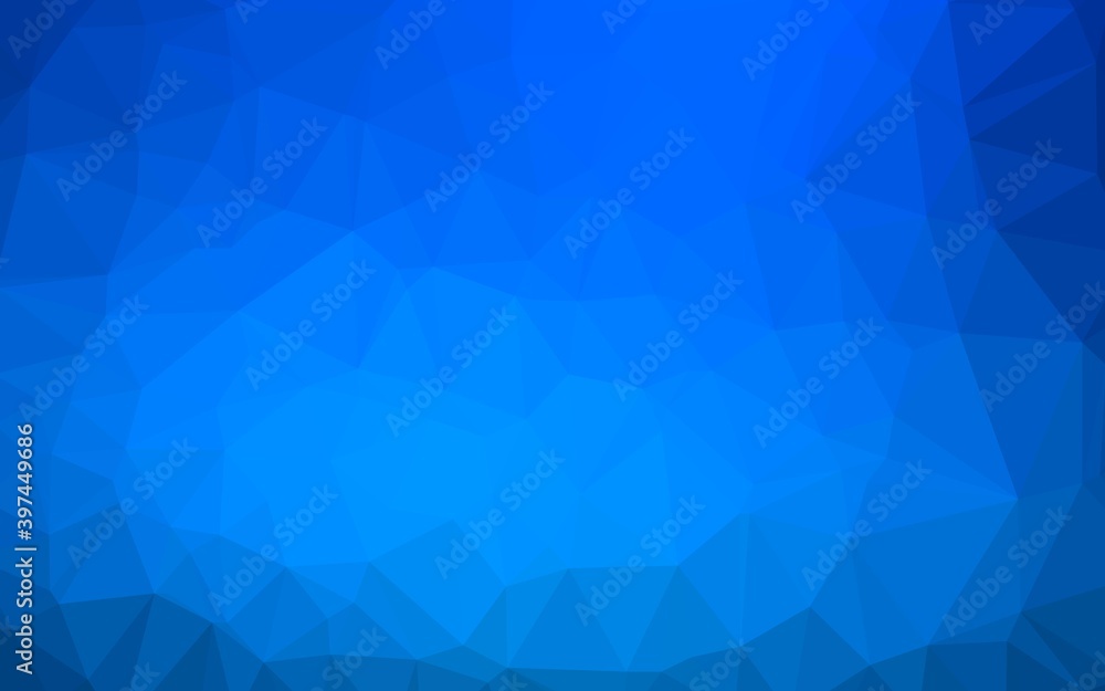 Light BLUE vector low poly texture. Light BLUE vector low poly texture.
