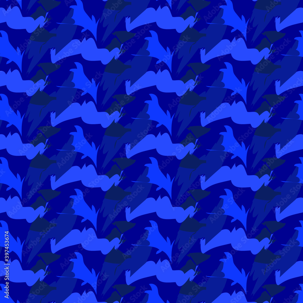 blue seamless pattern vector for printing camouflag seamless blue seamless pattern vector for printing camouflag seamless