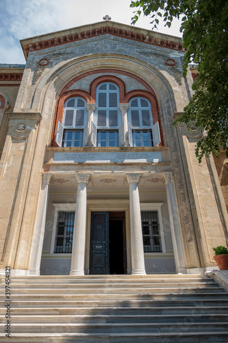 Entrance of Heybeliada Greek Orthodox Church & School in Istanbul © sayilan
