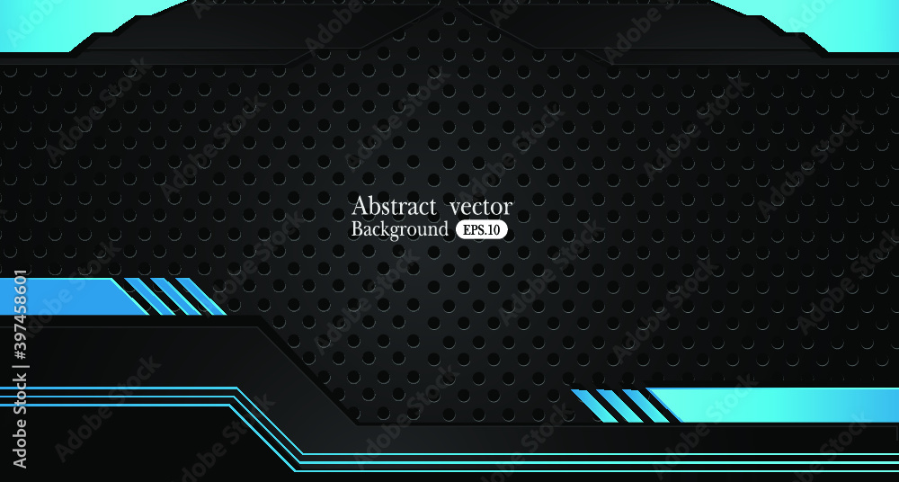 Frame Layout Design Technology blue and black abstract metallic frame layout design tech innovation ...