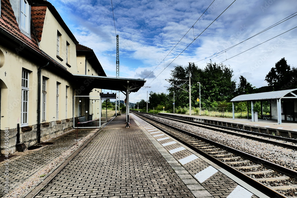 Bahnhof in Herleshausen / Hessen