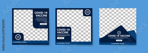 Collection of covid-19 vaccine social media posts. vaccine for covid-19. for the socialization of the covid-19 virus vaccination.