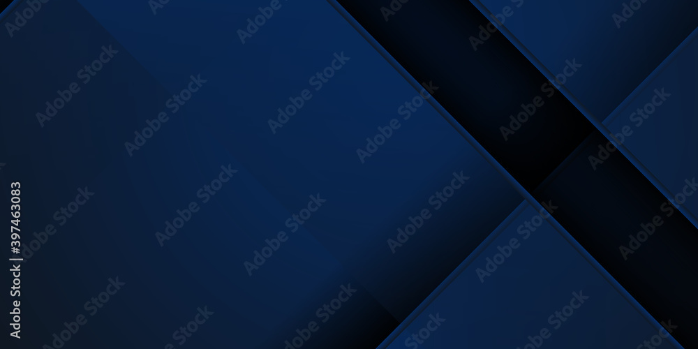 Modern dark blue abstract background with shadow and 3d layer. Vector illustration design for business corporate presentation, banner, cover, web, flyer, card, poster, game, texture, slide, magazine Modern dark blue abstract background with shadow and 3d layer. Vector illustration design for business corporate presentation, banner, cover, web, flyer, card, poster, game, texture, slide, magazine