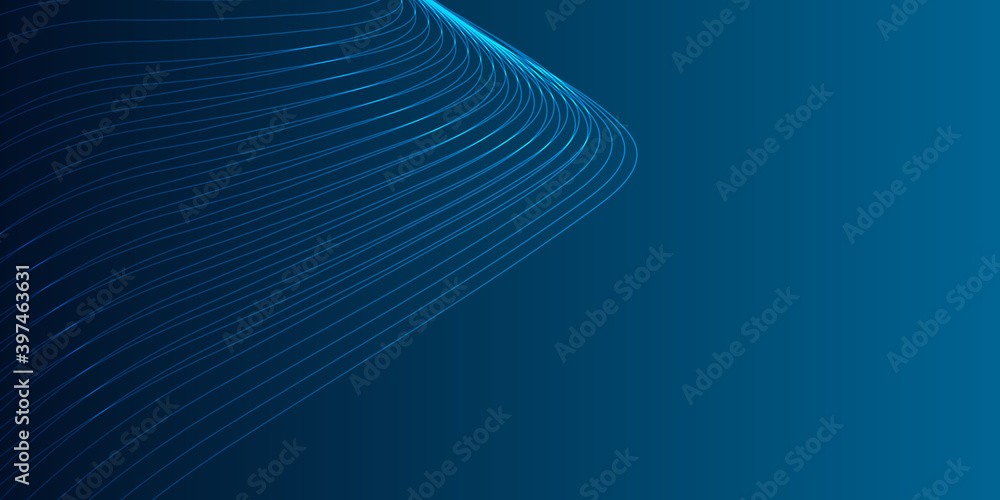 Blue line abstract business background Blue line abstract business background