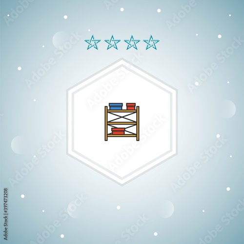 sideboard vector icons modern
