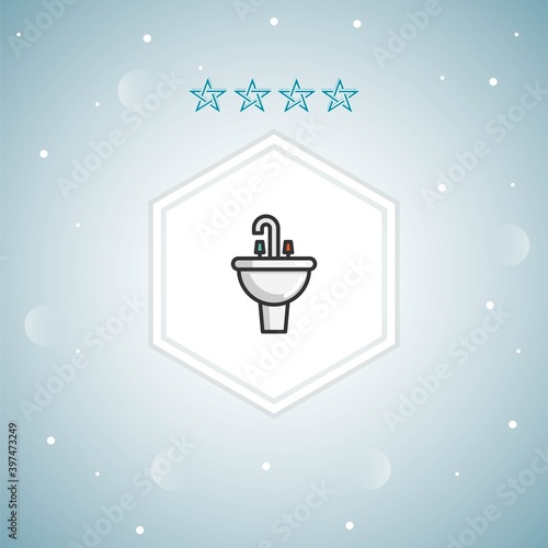 sink_  vector icons modern