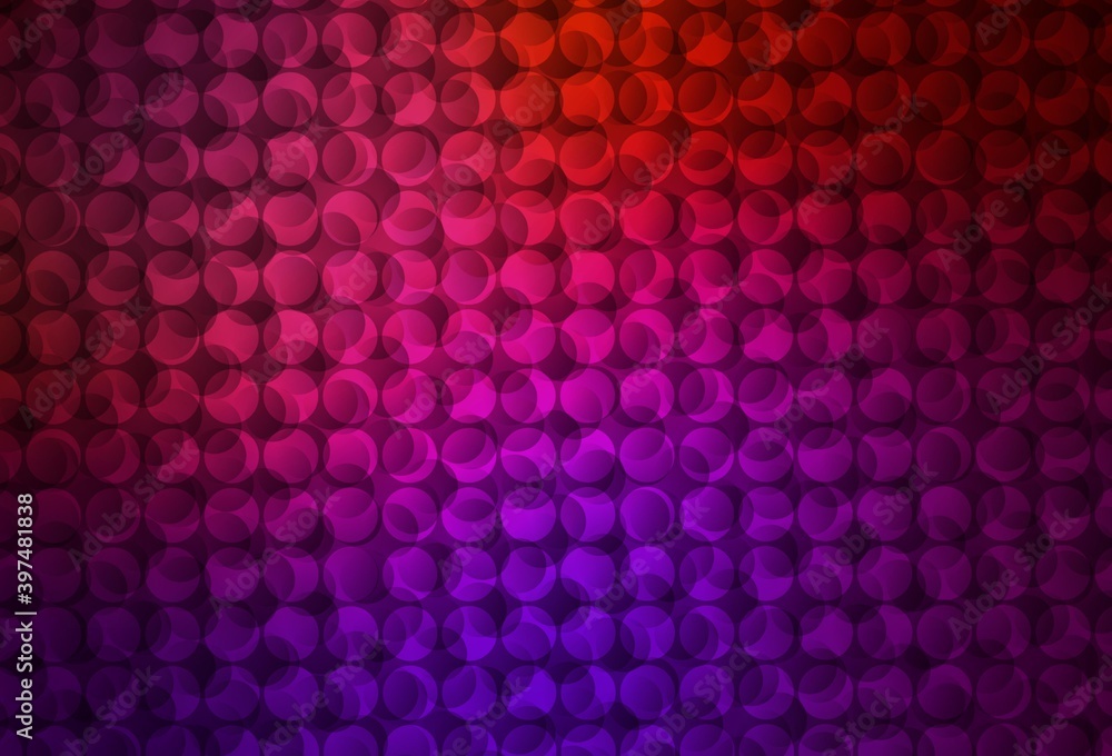Dark Pink, Yellow vector background with spots. Dark Pink, Yellow vector background with spots.