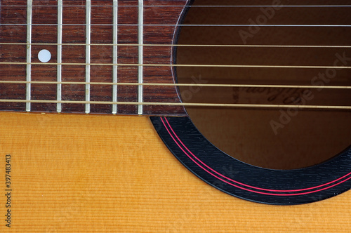 Acoustic guitar sound hole